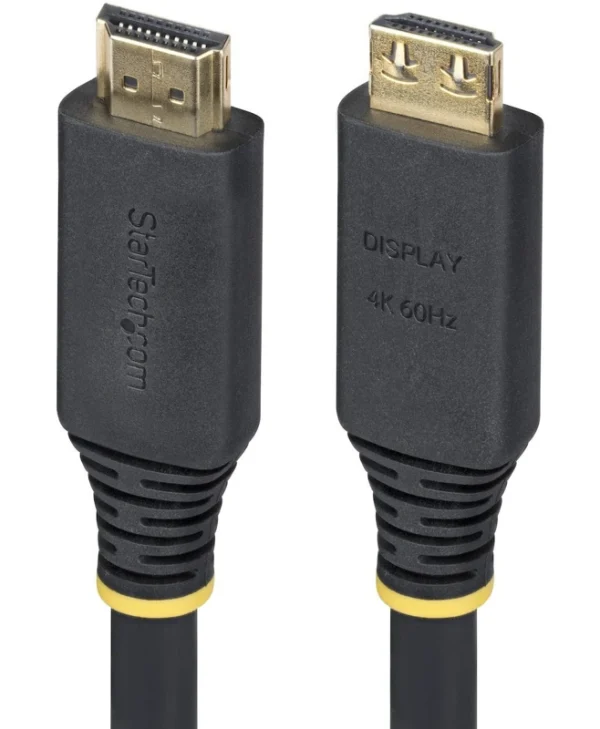 StarTech Cable HDMI male - HDMI male 10m Μαύρο HDMI2-CABLE-GRIP-10M