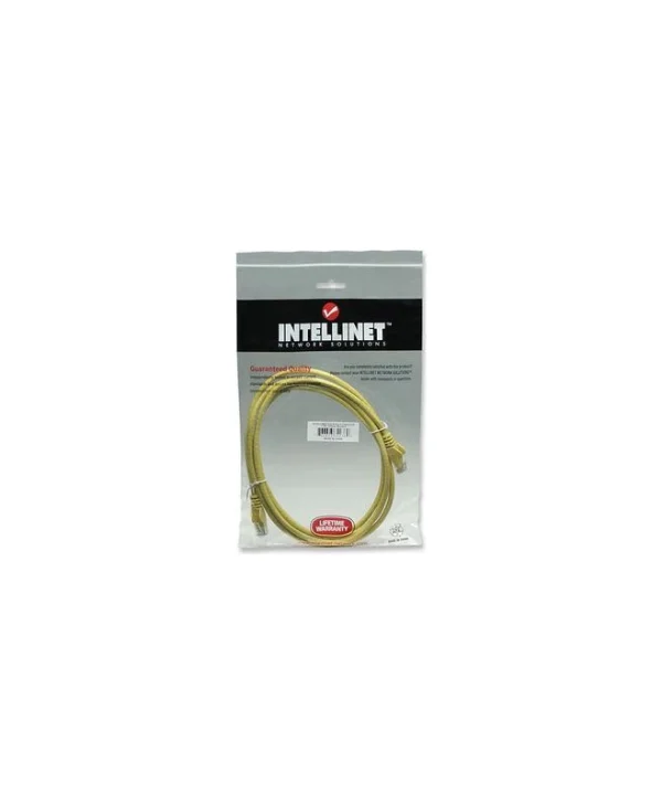 Intellinet U/UTP Cat.6 Καλώδιο Δικτύου Ethernet 2m Κίτρινο 1τμχ 342360