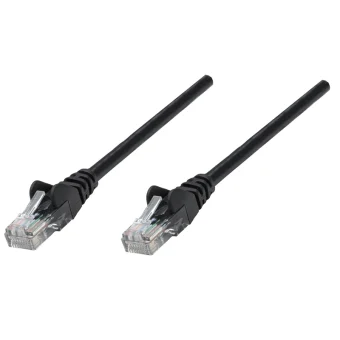 Manhattan S/FTP Cat.6 Καλώδιο Δικτύου Ethernet 1.5m Μαύρο 1τμχ 739856