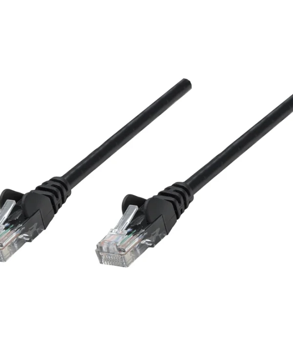 Manhattan S/FTP Cat.6 Καλώδιο Δικτύου Ethernet 1.5m Μαύρο 1τμχ 739856