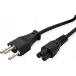 Καλώδιο Τροφοδοσίας Value Power Cable Type J Ch To C5 Μαύρο 1.0 M 19.99.2097 - Image 2