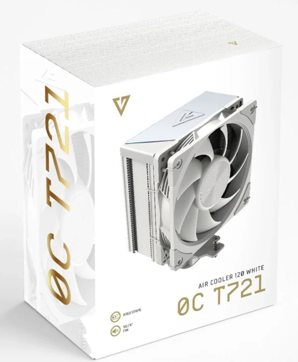 Modecom Volcano 0C T721 Ψύκτρα Επεξεργαστή για Socket AM4/AM5/1200/1700 Λευκή MC-C-T721-AS0-W