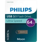 Philips Moon 64GB USB 3.1 Stick Ασημί FM64FD165B/00 - Image 3