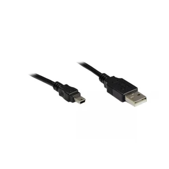 Good Connections USB 2.0 Cable USB-A male - mini USB-A male Μαύρο 0.15m 3310-AM01