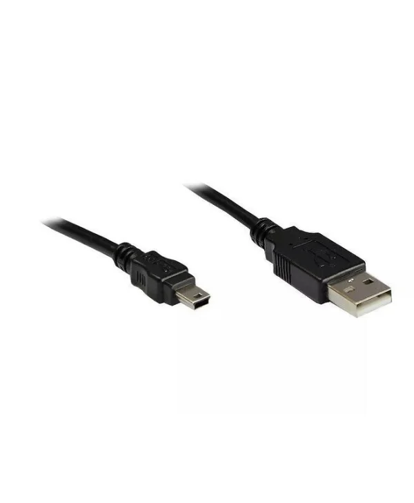 Good Connections USB 2.0 Cable USB-A male - mini USB-A male Μαύρο 0.15m 3310-AM01