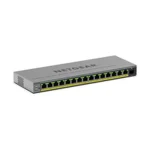 NetGear GS116EPP-100EUS Managed L2 / L3 PoE Switch με 16 Θύρες Gigabit (1Gbps) Ethernet και 1 SFP Θύρα - Image 2