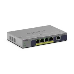NetGear GS105PP Unmanaged L2 PoE Switch με 5 Θύρες Gigabit (1Gbps) Ethernet GS105PP-300EUS