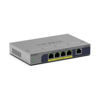 NetGear GS105PP Unmanaged L2 PoE Switch με 5 Θύρες Gigabit (1Gbps) Ethernet GS105PP-300EUS