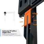Vogel's TVM 3405 TVM 3405 Βάση Τηλεόρασης Τοίχου έως 77" και 50kg 3834050 - Image 2