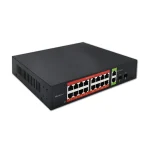 Qoltec 52292 L2 PoE Switch με 16 Θύρες Gigabit (1Gbps) Ethernet - Image 2