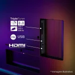 Philips Smart Τηλεόραση 65" 4K UHD QLED PUS9010 HDR (2025) 65PUS9010 7747124 - Image 3