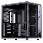 Jonsplus BO400CG Gaming Midi Tower Κουτί Υπολογιστή με Πλαϊνό Παράθυρο Γκρι GEJB-182 - Image 2