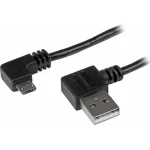 StarTech Regular USB 2.0 to micro USB Cable Μαύρο 1m (USB2AUB2RA1M)