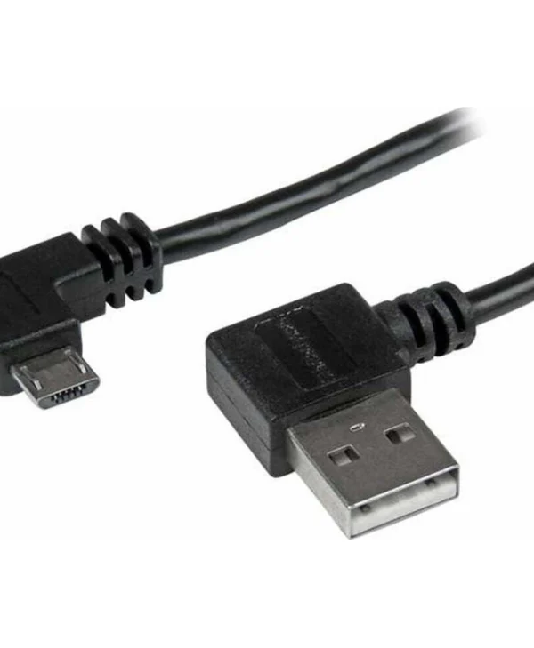 StarTech Regular USB 2.0 to micro USB Cable Μαύρο 1m (USB2AUB2RA1M)