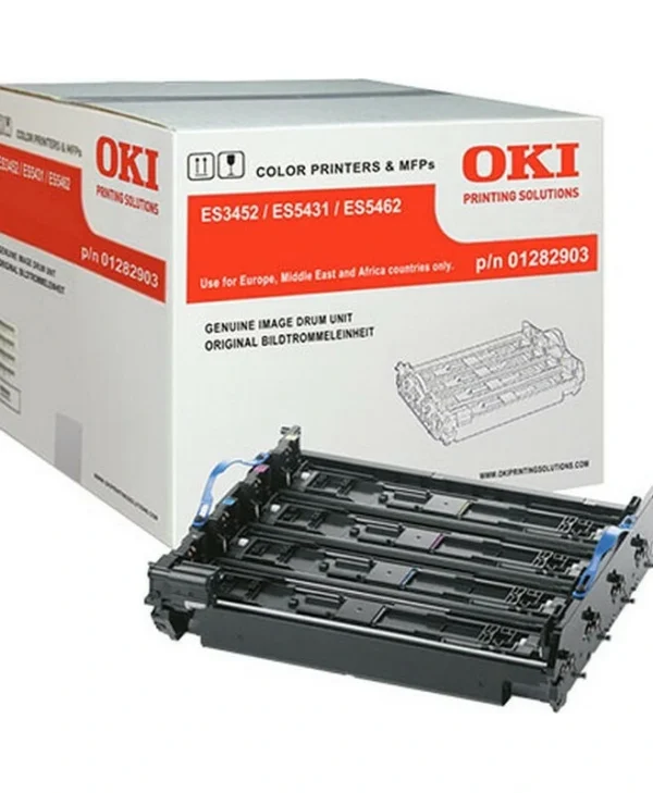 OKI 01282903 Γνήσιο Drum Laser Εκτυπωτή Μαύρο 20000 Σελίδων