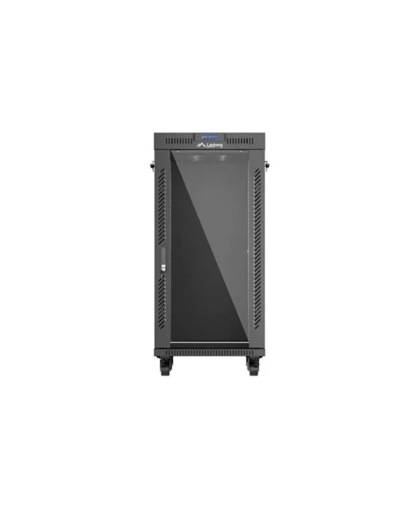 Lanberg Επιδαπέδια Καμπίνα Rack 19U Μαύρο FF01-6624-12B FF01-6624-12BL