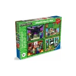 Παιδικό Puzzle Minecraft 100pcs Ravensburger 12004290 - Image 2