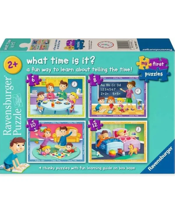 Παιδικό Puzzle Οι Ώρες Της Ημέρας Ravensburger 12004162