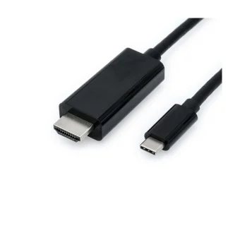 Roline Cable HDMI male - USB-C male 2m Μαύρο 11.99.5841