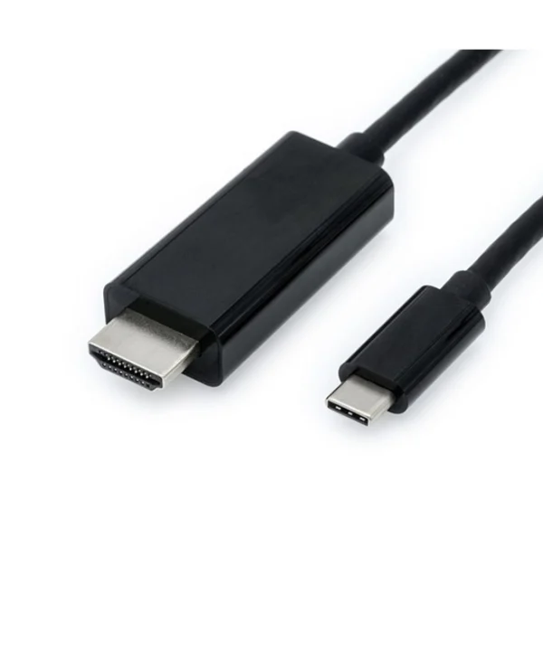 Roline Cable HDMI male - USB-C male 2m Μαύρο 11.99.5841