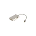 Roline Μετατροπέας mini DisplayPort male σε mini DisplayPort / HDMI female Χρυσό 1τμχ 12.03.3175