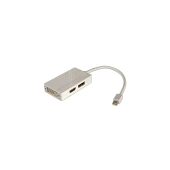 Roline Μετατροπέας mini DisplayPort male σε mini DisplayPort / HDMI female Χρυσό 1τμχ 12.03.3175