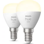 Philips Smart Λάμπες LED 5.7W για Ντουί E14 και Σχήμα P45 Θερμό Λευκό 470lm Dimmable 2τμχ 929002440604 - Image 2