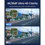 Reolink RP-PCT8MD Dual Κάμερα Παρακολούθησης Αδιάβροχη με Ηχείο και Φακό 2.8mm - Image 8