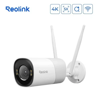 Reolink RP-WCB8MZ IP Κάμερα Παρακολούθησης Wi-Fi 4K Αδιάβροχη με Ηχείο και Φακό 2.7-13.5mm