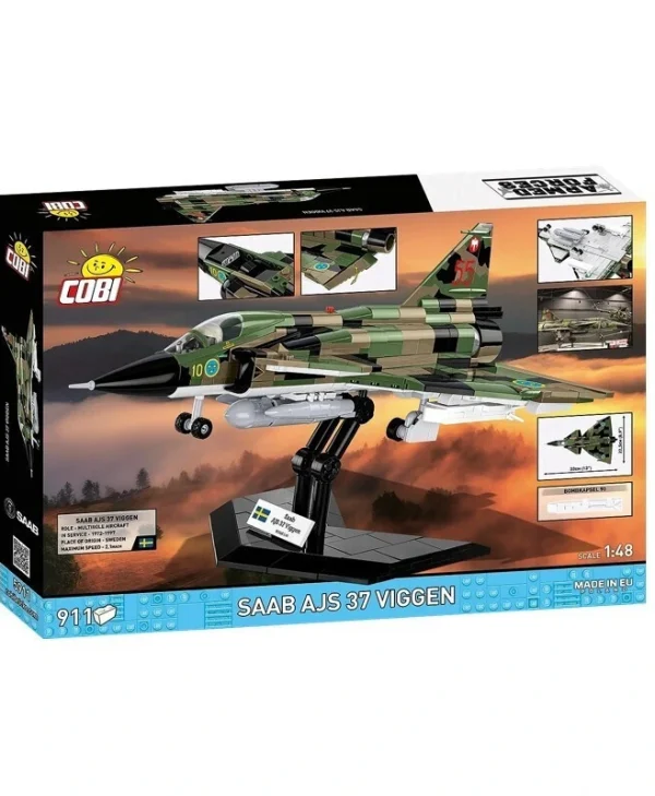 Cobi Τουβλάκια Saab AJS 3 Viggen 911τμχ COBI-5911