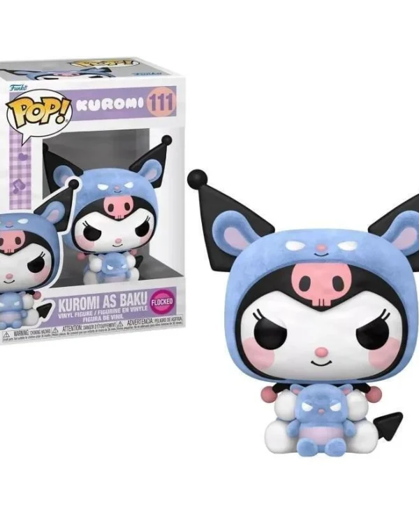 Funko Pop! Sanrio - Kuromi as Baku 111 Flocked 87212