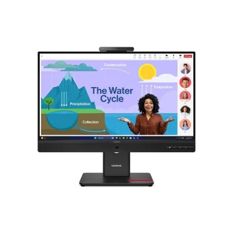 Lenovo ThinkVision T24D-4v IPS Monitor 23.8" FHD 1920x1080 με Χρόνο Απόκρισης 4ms GTG 64B7UAT1EU