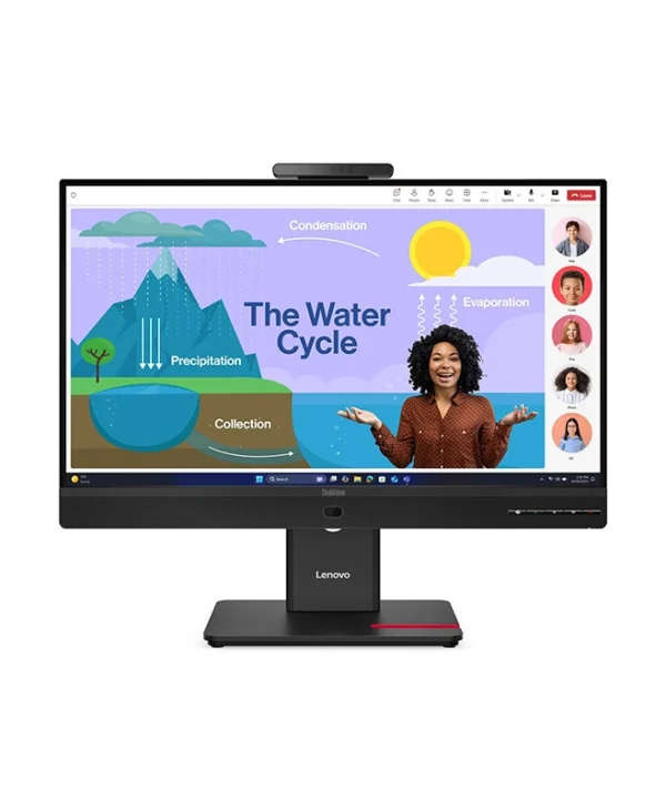 Lenovo ThinkVision T24D-4v IPS Monitor 23.8" FHD 1920x1080 με Χρόνο Απόκρισης 4ms GTG 64B7UAT1EU