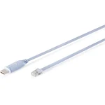 Digitus USB 2.0 Cable USB-A male - RJ45 / USB-A male Γαλάζιο 1.8m DA-70173