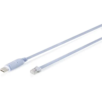 Digitus USB 2.0 Cable USB-A male - RJ45 / USB-A male Γαλάζιο 1.8m DA-70173