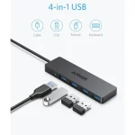 Anker Ultra Slim 4-Port USB 3.0 Hub 4 Θυρών με σύνδεση USB-A A7516016 - Image 3