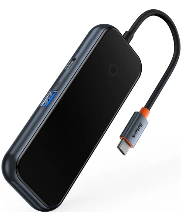 Baseus Acmejoy USB 3.0 Hub 2 Θυρών με σύνδεση USB-C Γκρι WKJZ010513