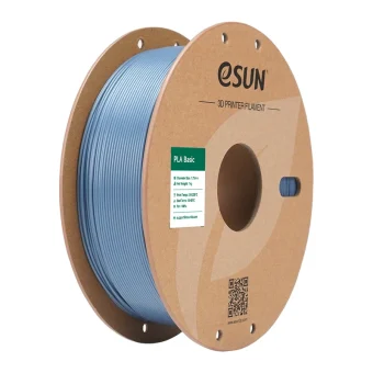 Esun PLA 3D Printer Filament 1.75mm Light Grey 1kg 1τμχ (Spool) PLA-BASIC175Q-H1P1