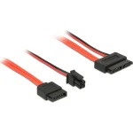 DeLock 13-Pin SATA III - 7-Pin SATA III Cable 30cm Κόκκινο (84848)