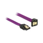 DeLock 7-Pin SATA II - 7-Pin SATA II Cable 50cm Μωβ (83696)