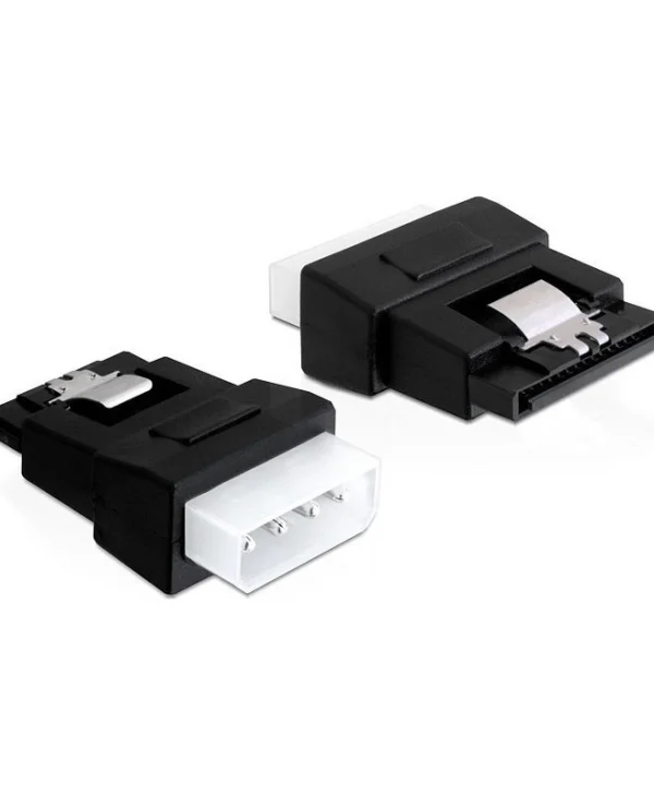 DeLock SATA male - Molex male Μαύρο 82325