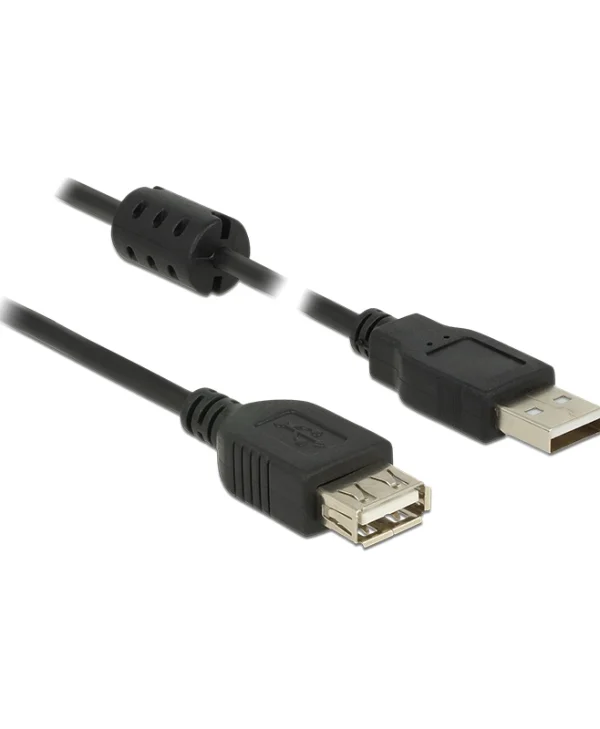 DeLock USB 2.0 Cable USB-A male - USB-A female 5m (84887)