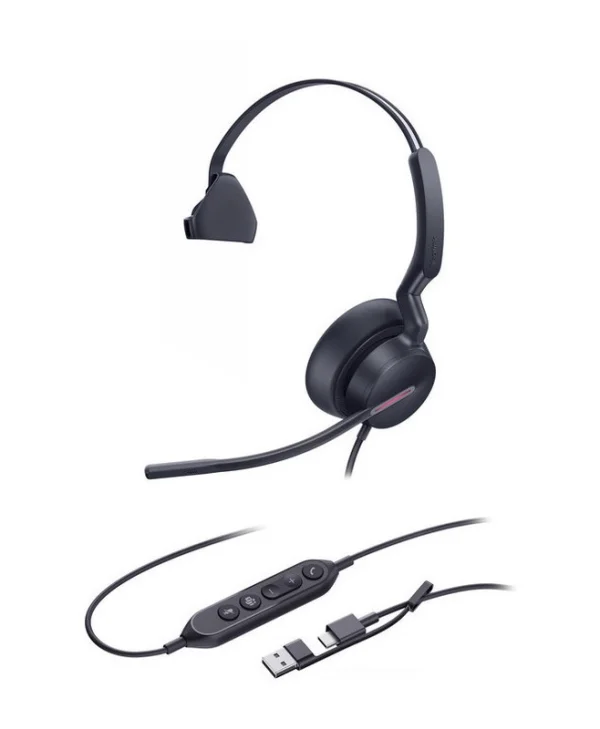 Yealink Headset Uh46 Mono Usb-c/a Wired 1308242