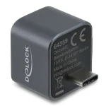 Delock Mini Usb Hub 64359 2x Θυρών Usb 3.2 10gbps Usb-c Σύνδεση Γκρι - Image 4