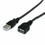 StarTech USB 2.0 Cable USB-A male - USB-A female Μαύρο 0.9m (USBEXTAA3BK)