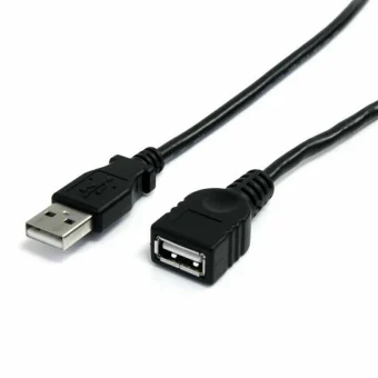 StarTech USB 2.0 Cable USB-A male - USB-A female Μαύρο 0.9m (USBEXTAA3BK)