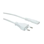 Value IEC C7 - Euro Cable 1.8m Λευκό 19.99.2095 - Image 3