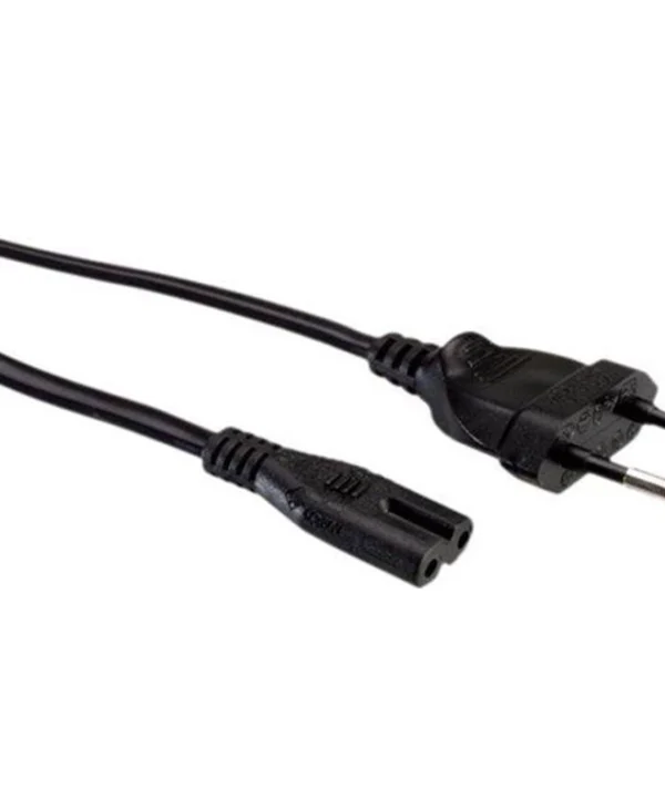 Value IEC C7 / Euro - IEC C7 / Euro Cable 3m Μαύρο 19.99.2092