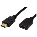 Value HDMI 1.4 Cable HDMI male - HDMI female 3m Μαύρο 11.99.5576