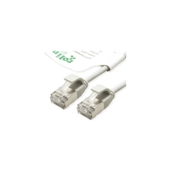 Roline F/UTP Cat.6a Καλώδιο Δικτύου Ethernet 0.3m Πράσινο 1τμχ 21.44.3301